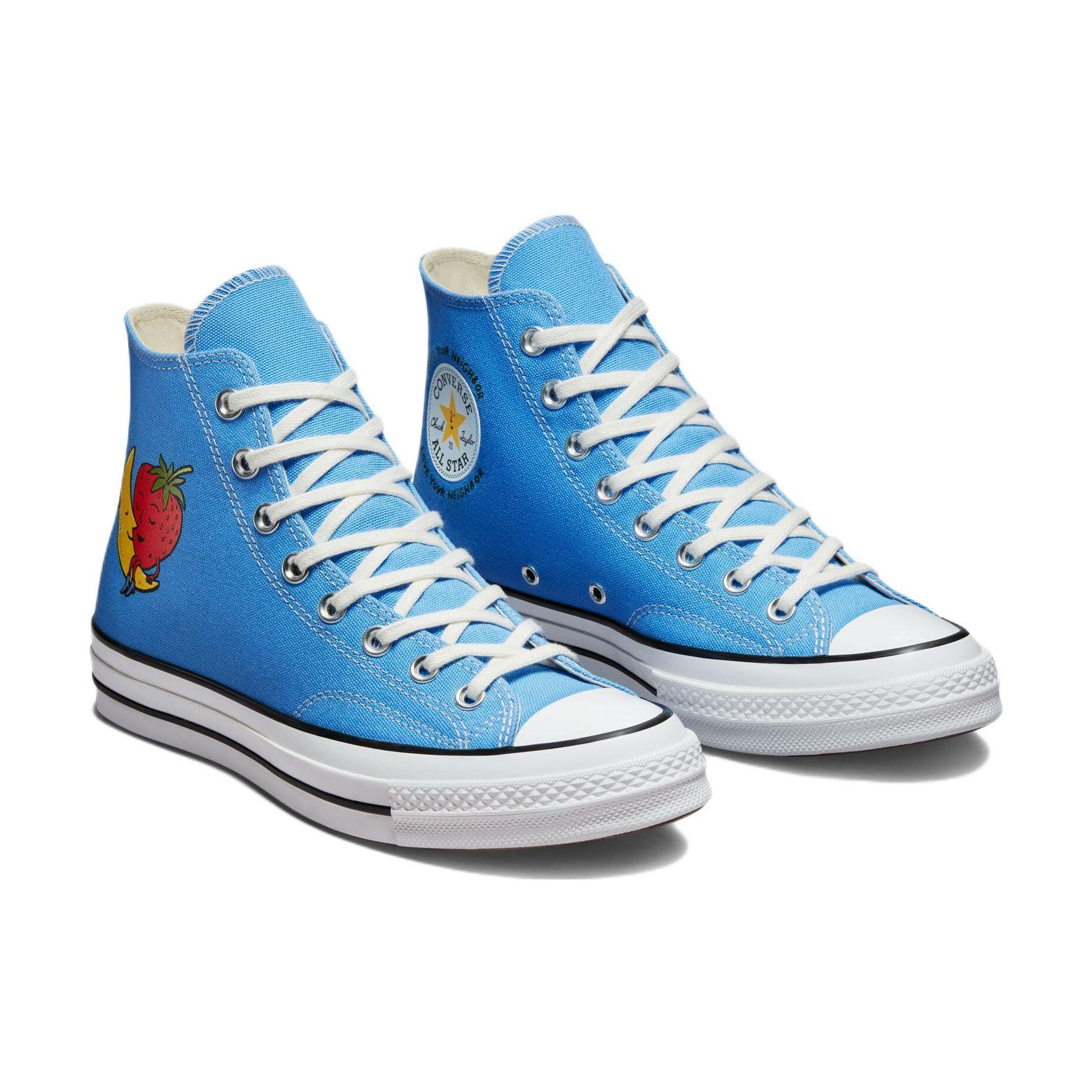 Sky High Farm Workwear x Converse Chuck 70 High Strawberry Moon - University Blue Унисекс — фото 2