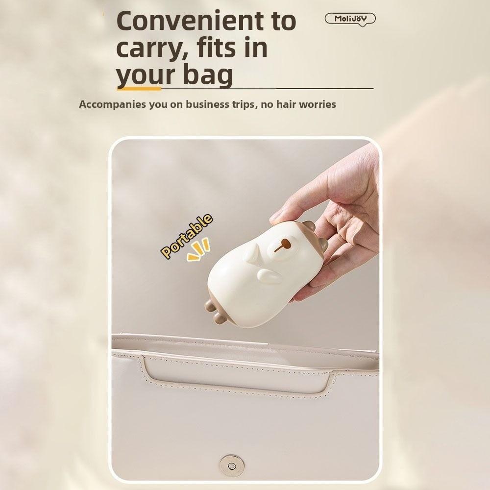 Cute Bear Washable Lint Remover Portable Dust Removal Lint Roller Reusable Lint Hair Remover
