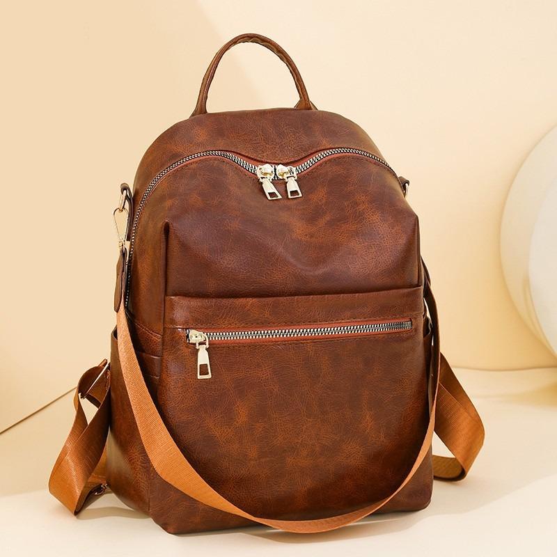 New One-pack Multi-purpose Backpack Casual Simple Hand Shoulder Bag Fashionable Three-dimensional Casual Women's Bag