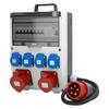Building Distribution Board with Cable and Plug 16A 32A 4X230V Protection