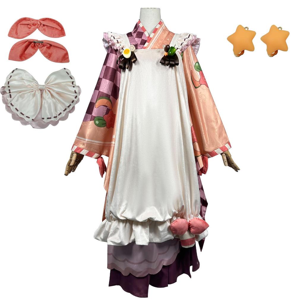 Hatsune Miku Cosplay Halloween Japanese Hakama SNOW MIKU Snow Miku 2024 [milky Time]