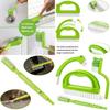 Tile Sink Bathtub Floor Crevice Brush Four Piece Set Plastic Tools Cleaning