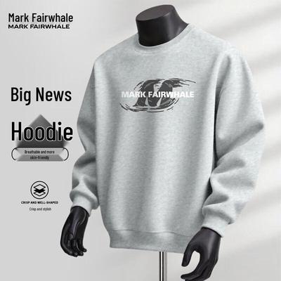 MARK FAIRWHALE Men's 300G Heavyweight Crewneck Sweatshirt