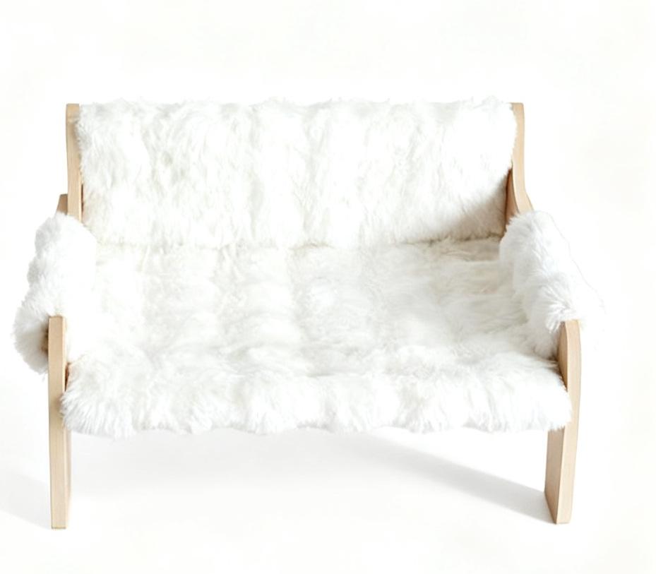 Four Seasons Cat & Dog Bed: Cozy Pet Sofa for Cats & Kittens