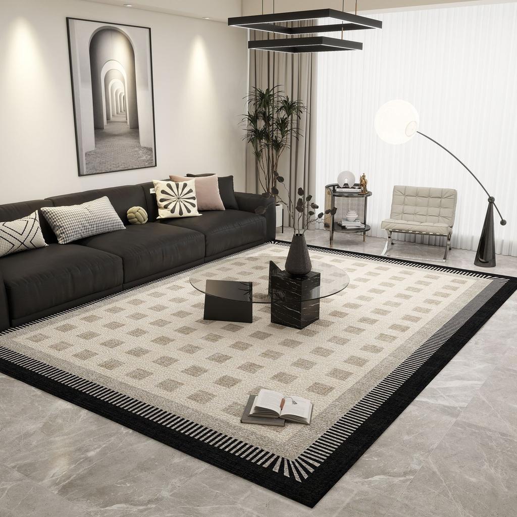 Wohnzimmerteppich Schlafzimmer Bettvorleger Indoor Bettvorleger Anti-Rutsch-Matte