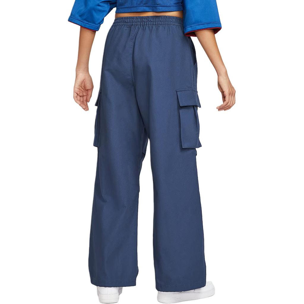 Nike Clothing Cargo Pants Women's Marine Blue Moderate Cargo Pants HV1967-410