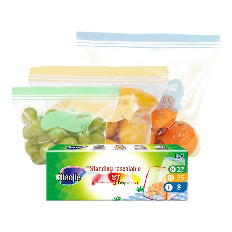 MiaoJie Stand-Up Assorted Seal Storage Bags (110 Pcs)