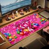 M&M's Custom Name Large Size Mouse Pad Large Gaming Table Cushion Non-slip Laptop Tablet Big Mousepad XXL Mat Mini PC Playmat With Lock edge