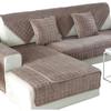 Thickened Plush Non-Slip Sofa Cushion & Flannel Throw Blanket - Autumn/Winter