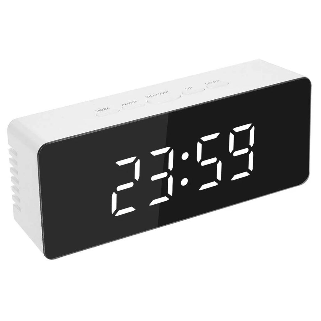 USB Power LED Table Clock Bedroom Bedside Digital Electronic Office Desk Alarm for Home Decor Desk Table Clocks Home Decor