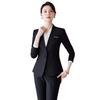 Women's High-End Professional Suit Set for Hotel Reception & Beauty Salon Workwear 
