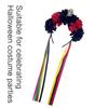 Witch Skull Dark Flower Headwear Party Sexy Headband Devil Skull Animation Hair Hoop for Live Show Role Play