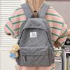 New Mori small fresh backpack Korean ins junior high school student schoolbag polka dot girl student backpack