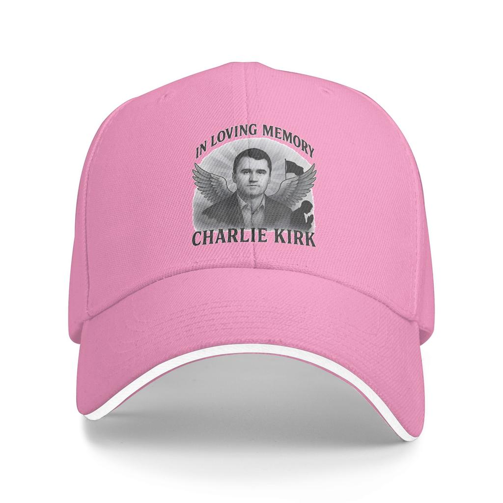 Official In Loving Memory of Charlie Kirk Merch Baseball Cap Female Male Trucker Hat Breathable Print Gym Baseball Caps Gift