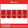 Polyester Sewing Thread - 1000 Yards for Garments & Crafts, Assorted Colors, Small Spool