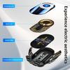 Magic clip A6 three-axis linkage double induction automatic opening and closing luminous wireless charging mobile phone car bracket