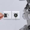 Socket Lock With Key Lockable Power Anti-Theft Lock Child For Protection Zinc Alloy Socket Lock Household Safety Lock