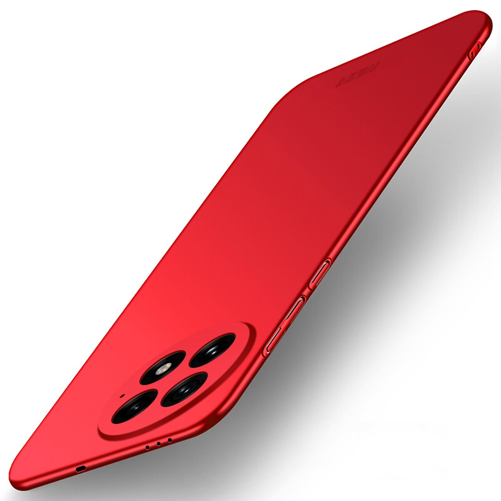 

For OnePlus 13 Phone Case MOFI Shield Matte Series Ultra Slim PC Protective Cover Red
