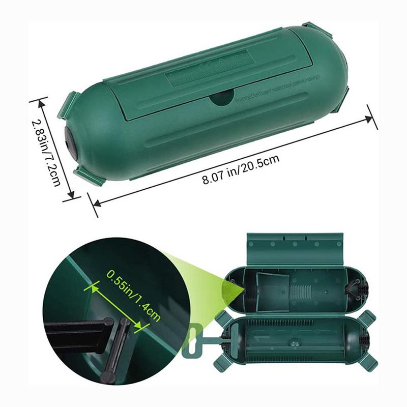 Outdoor Extension Cord Safety Cover Waterproof Cable Connection Protecto Protect Outlet Socket Christmas Holiday Decoration