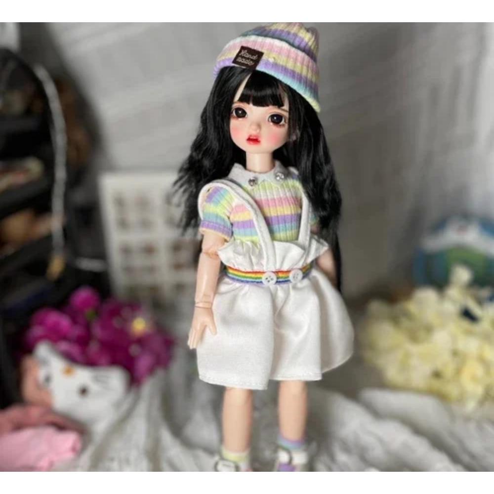 30cm Make-up Doll Bjd 22 Joint Dressing Doll Girl Doll Birthday Gift Ball Jointed Doll Bjd 1/6 Bjd Doll Full Set