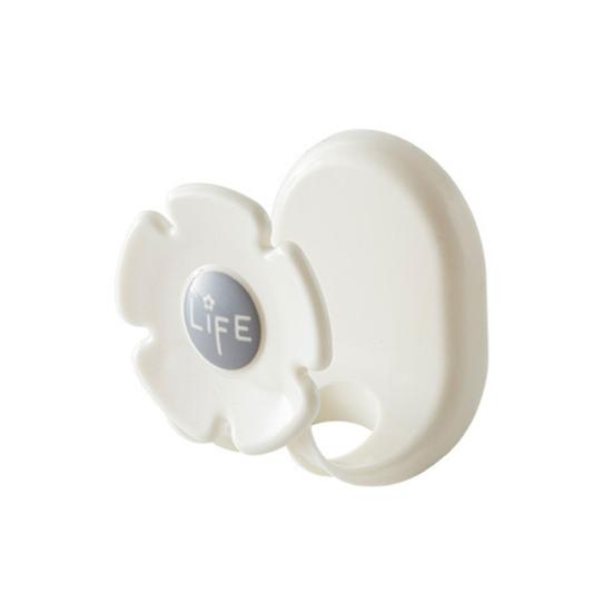 Stojan na houbičky a utěrky s bezzávrtným lepicím upevněním Kuchyňské a koupelnové dřezy Design s odtokem Květinový tvar Úložný organizér