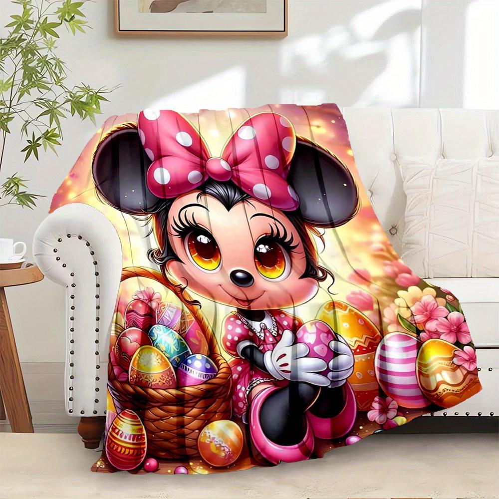 1pc Flannel Frozen Princess Anna Space Adventure Bedding Cover Blanket 75x90cm