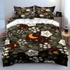 Moons, stars, flowers, leaves. Bedding sets Duvet cover sets Duvet covers Pillowcases(1 * Duvet Cover 2 * Pillowcases without duvet insert)