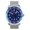 Victorinox Swiss Army Stainless Steel Blue Dial Automatic 242045 100M Men's Watch