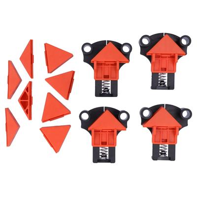 60 Grad 90 Grad 120 Grad Rechtwinkelklemmen Holzbearbeitung Eckklemme Fixierung Handwerkzeuge ( Orange)