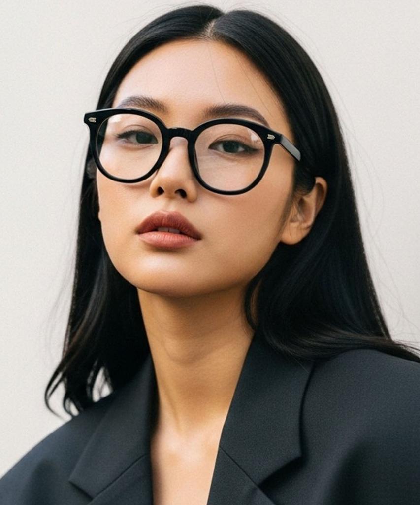 Geullaseuuseu Basic Horn-Rimmed Glasses A0325