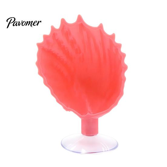 Colorful Aquarium Decor Betta Fish Hammock, Shell Resting Pad with Suction Cup, Cup Bed for Bubble Nesting Habitat Tank, Accessories Hammock