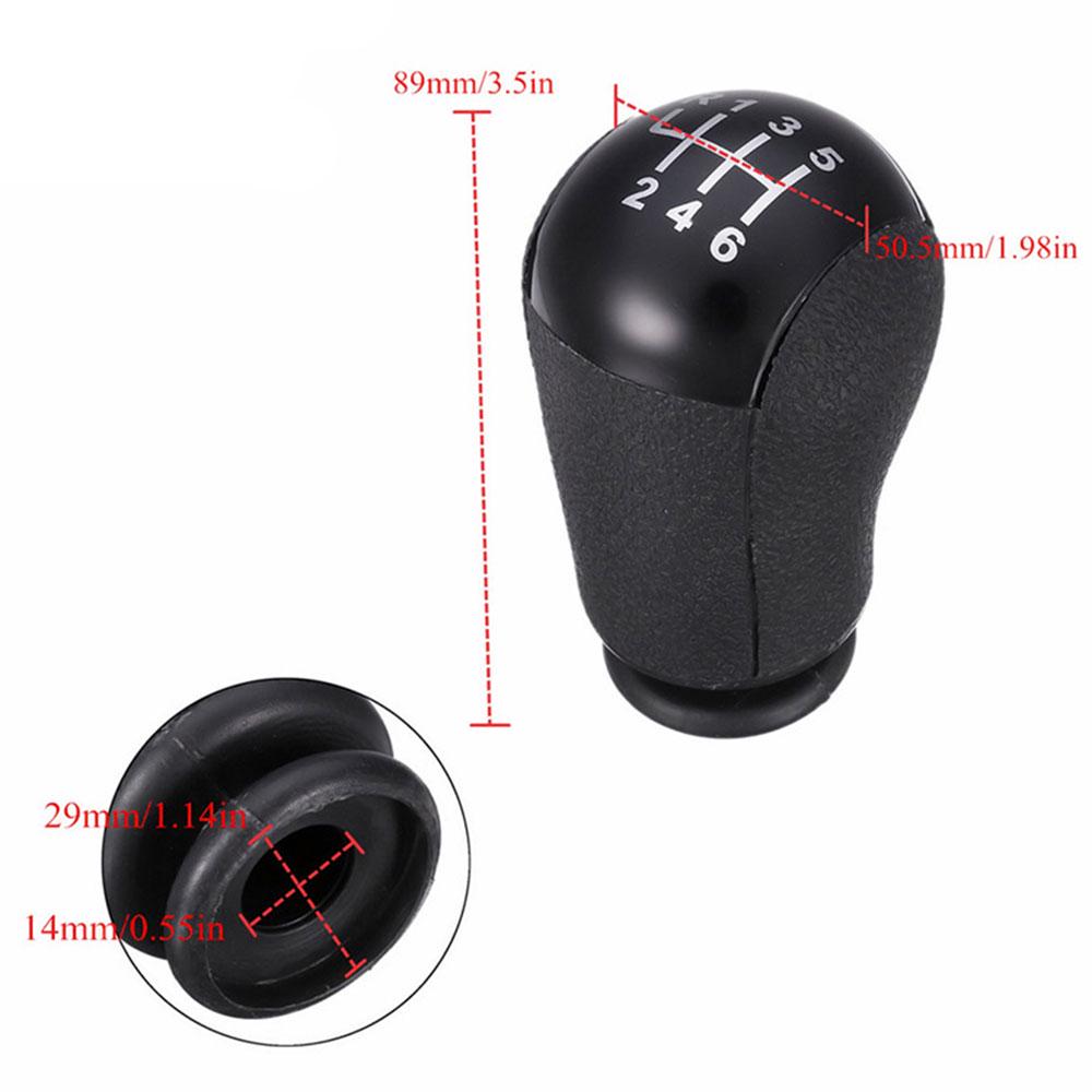 6 Speed Car Shift 5 Speed MT Gear Stick Shift Knob Car For Ford Focus Mondeo MK3 S-MAX C-MAX Mustang Galaxy Fiesta MK6