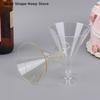 10Pcs Plastic Martini Cups Mini Cups For Transparent Cocktail Dessert Unbreakable Wedding Party Bowl Wine Ice Cream