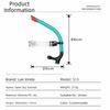 Silicone Mouthpiece Swimming Snorkel One-Way Purge Valve Snorkeling Snorkel  Snorkeling