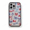 New Color Bow for iPhone17 Premium Mobile Phone Case Apple 16Pro Acrylic Hard Case