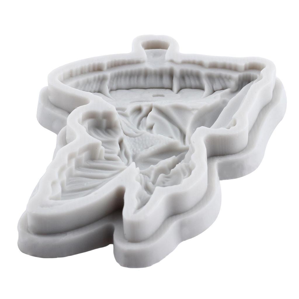 Silikonowe formy Wróżka Kwiatowa Wróżki Anioł Forma Fondant Narzędzia do Dekoracji Tortów Topper na Babeczki Cukierki Czekolada Forma do Gumpasty