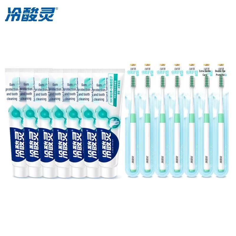 Cold Sensitive Gum Protection Toothpaste & Toothbrush Set