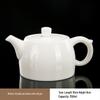 Shangqi Mutton-Fat Jade Ceramic Teapot