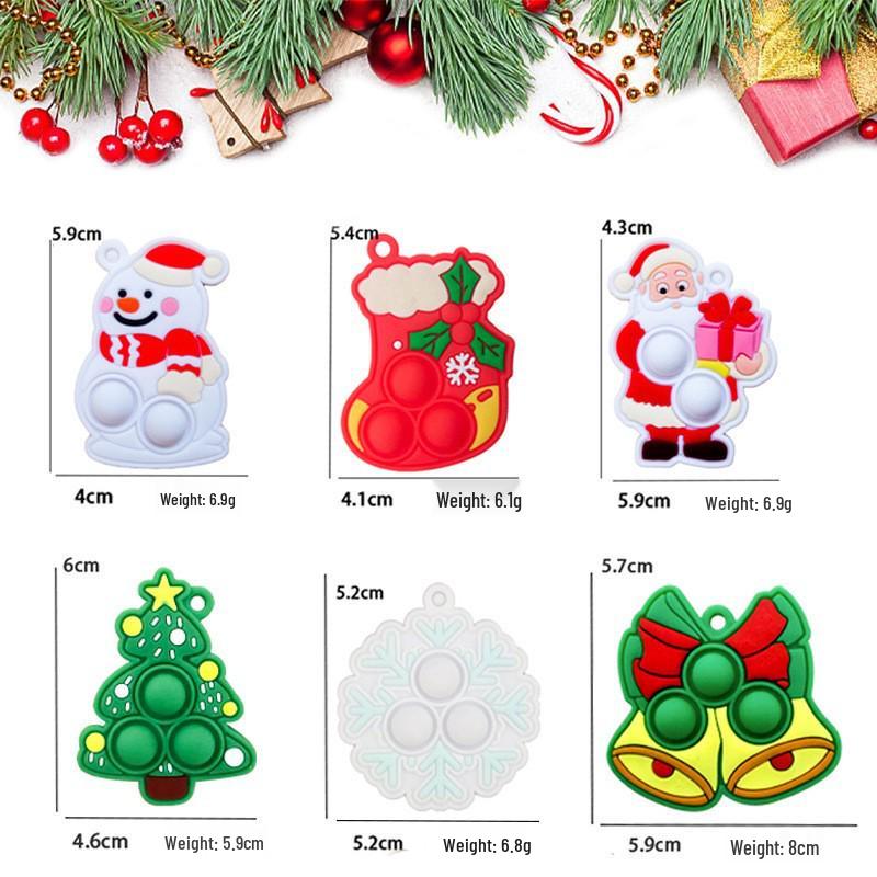 Pioneer Rat Bubble Keychain Set: Epoxy Resin Pop-It Stress Relief Toy & Animal Pendant