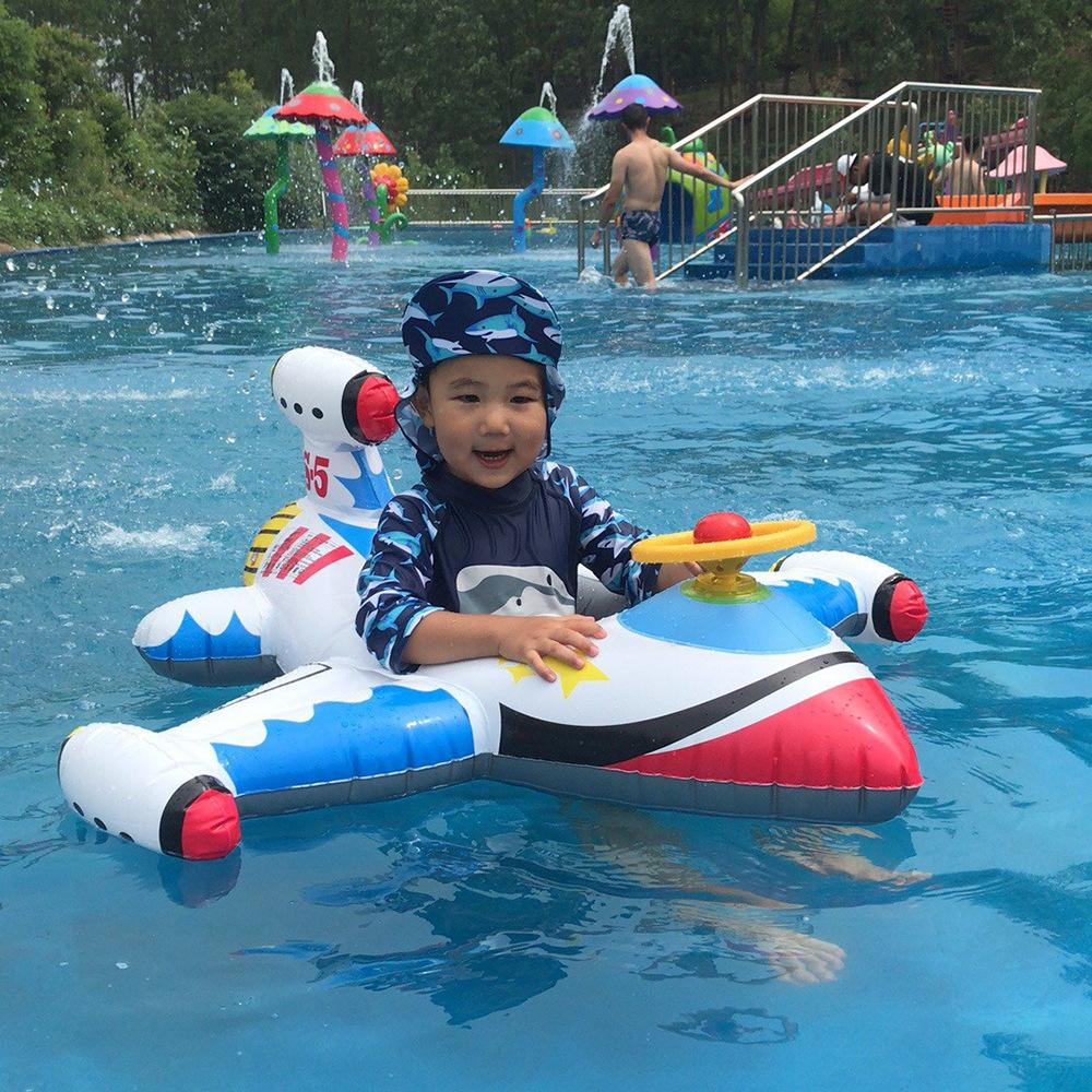 Rooxin Baby Swimming Ring Water Play Tube Pool Floats for Children Swim Circle Unicorn Flamingo Pool Inflatable Toy Summer Party St Practical Use