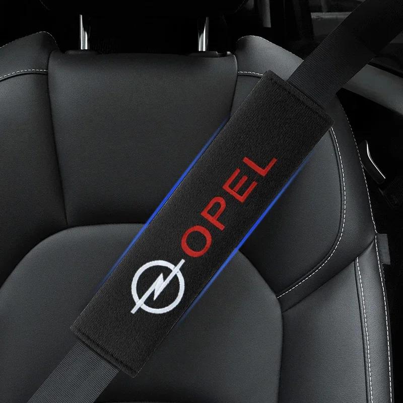 BBHL3 Fashion Car Safety BeltShoulder Cover ProtectionPads For Opel Corsa Astra Insignia Vectra Zafira Meriva Mokka Grandland Vivaro
