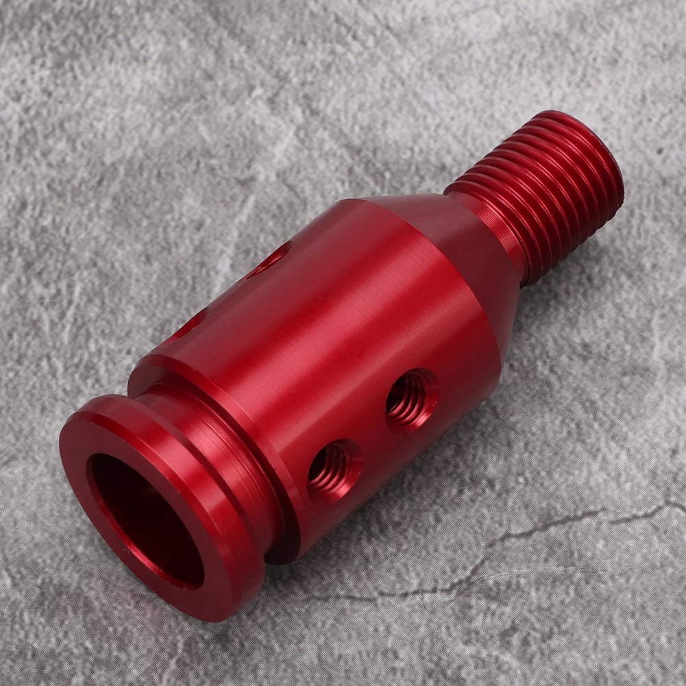 Gorgeri Shift Knob, Universal Car Shift Knob Adapter 12x1.25 (Red)