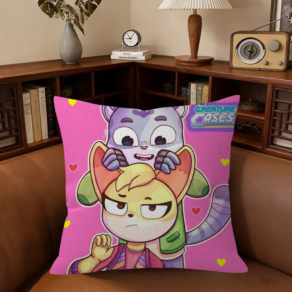 Anime The CCreature Cases Cushion Personalized Pillow Cover Kids Bedroom Wild Party Decor Pillowcase kid Birthday shower Gift