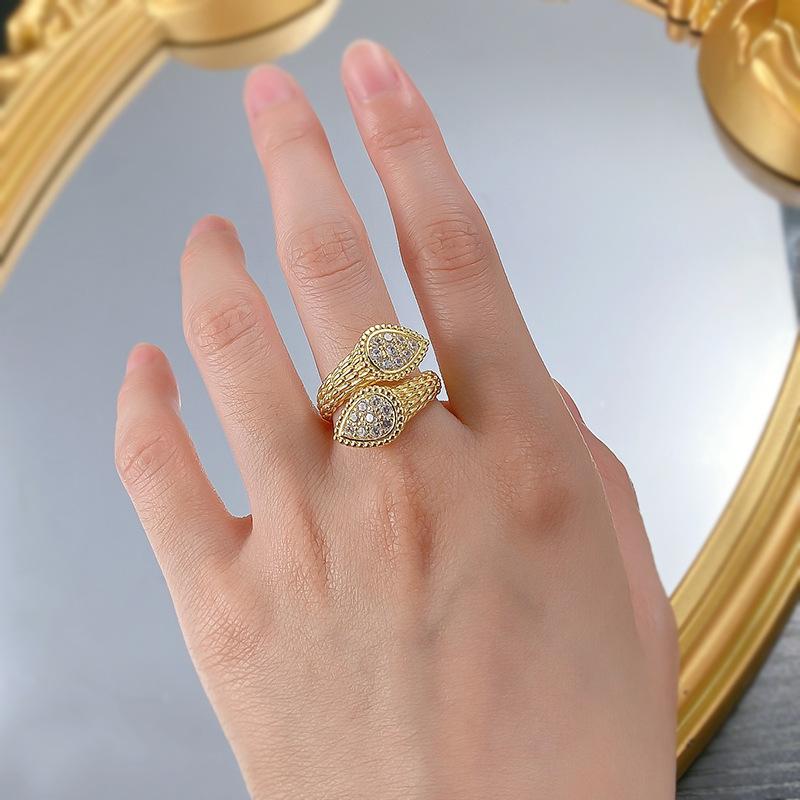 SpringLady 18K Gold Plated 925 Sterling Silver Lab Sapphire Gemstone Luxury Fine Ring for Women Party Jewelry Gifts