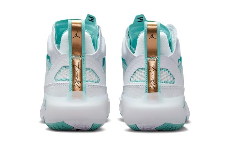 Kids' Sneakers Guo Ailun x Air Jordan 37 GS 'White Island Green'