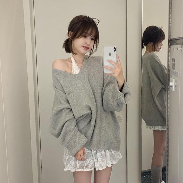 Retro Lace Patchwork Halter Tie-Up Tank Dress for Women