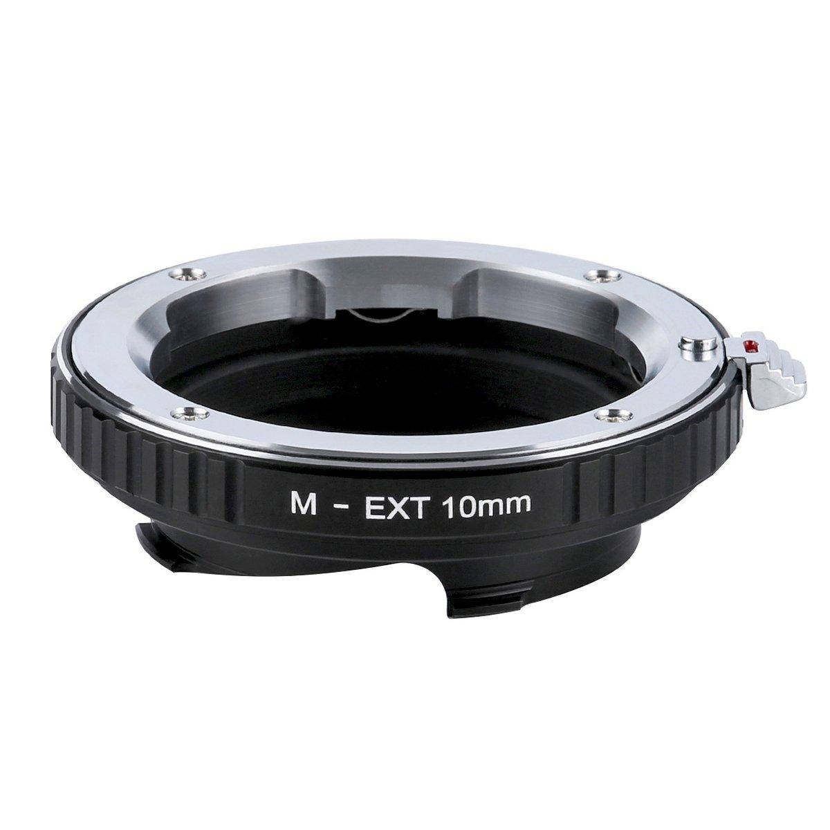 

Concept Lens Mount Adapter M Mount 10mm K&F KF-MM10 (Leica Close-Up Ring) чорний