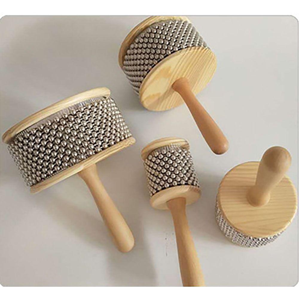 Instrument shaker de mână ușor de cântat 6,5/8,5/11,5/13,5cm Instrument de percuție Cabasa de înaltă calitate