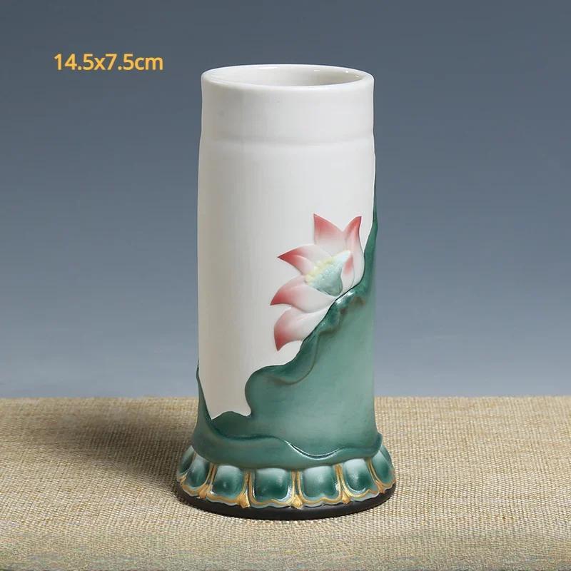 1pc Ceramic Household Buddhist Tools Set for Worshipping Buddha Statues, Guanyin Statues, Household Items Fruit Tray, Holy Water