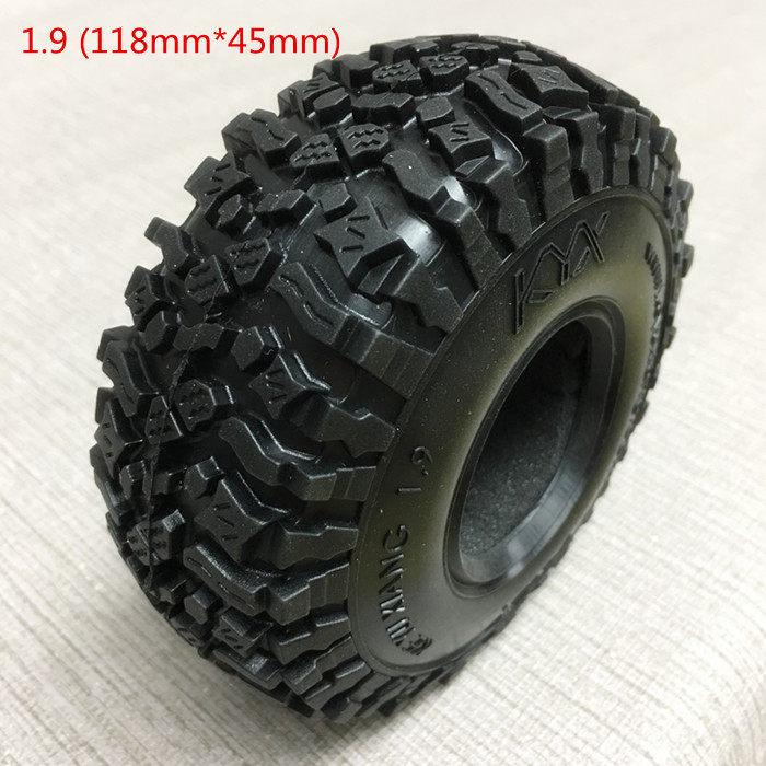 

KYX 1.9 Crawler Tires with Inner Liner, 118mm x 45mm, Strong Grip Simulation